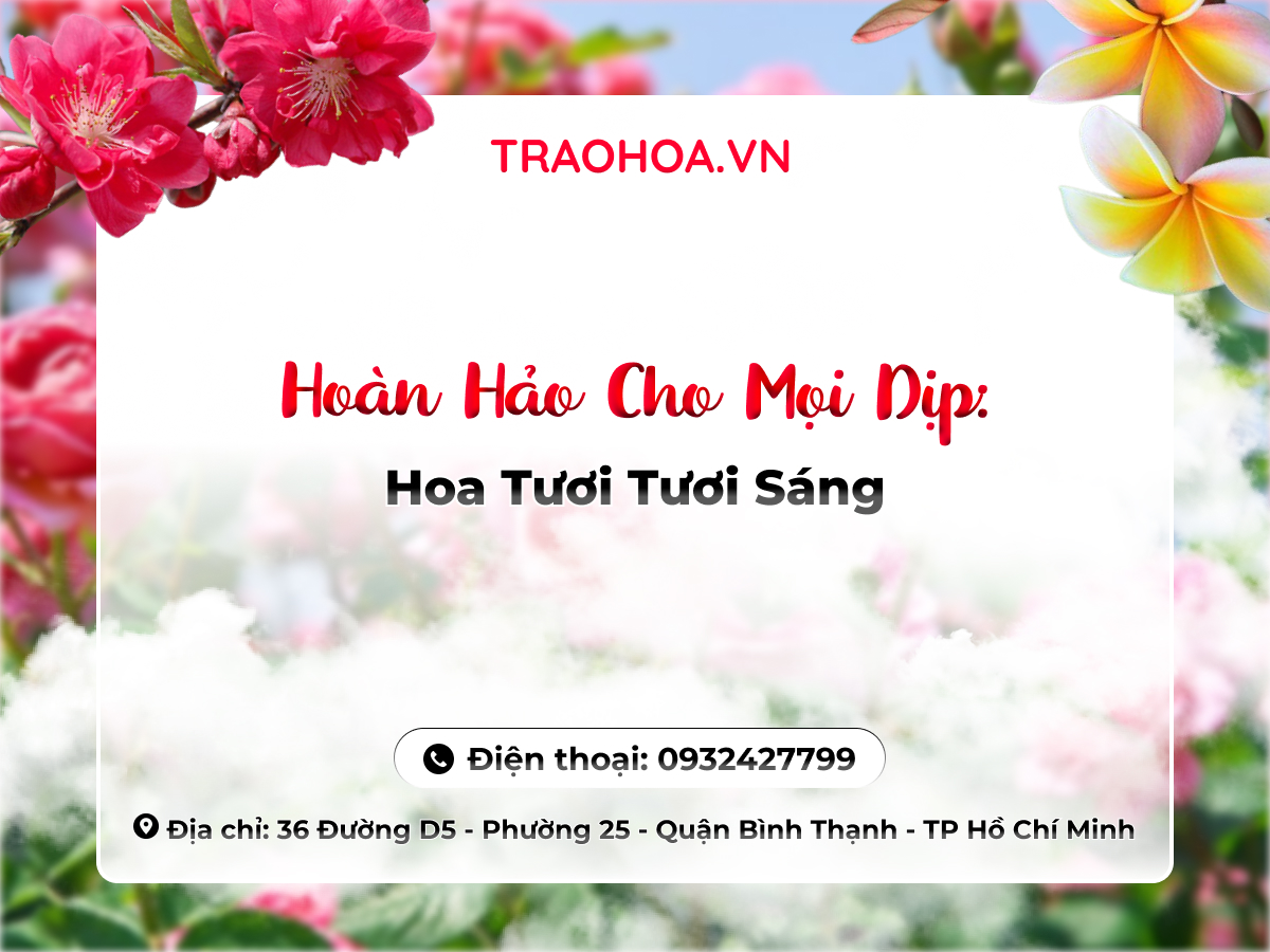 Hoàn Hảo Cho Mọi Dịp: Hoa Tươi Tươi Sáng
