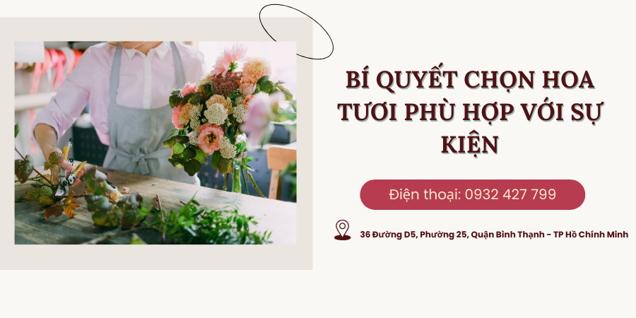 Bí Quyết Chọn Hoa Tươi Phù Hợp Với Sự Kiện: Nghệ Thuật Trang Trí Đẳng Cấp